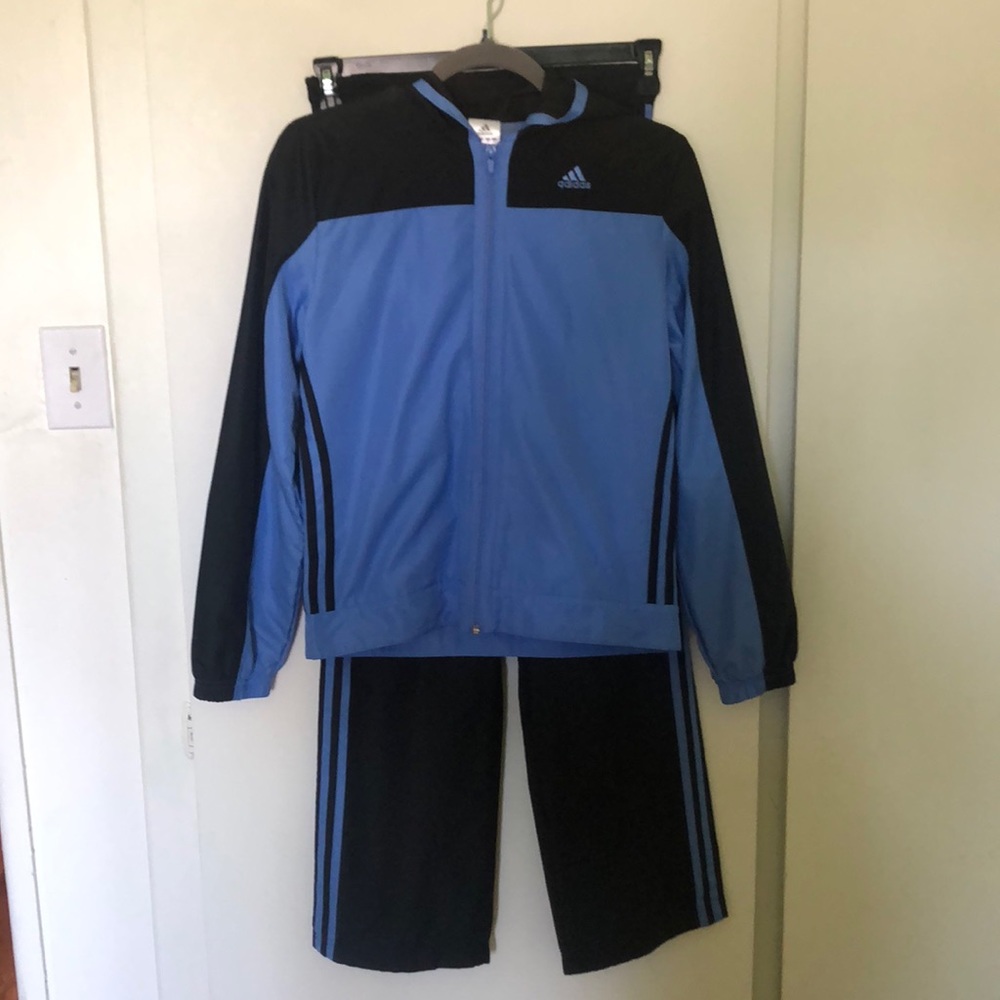 Adidas Track Suit (Windbreaker Material)